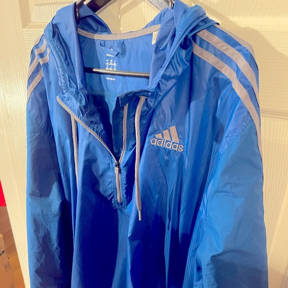 Adidas Climacool XXL Zip Hoodie Windbreaker Jacket